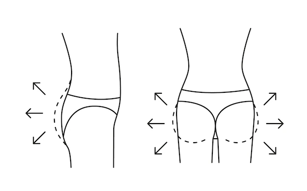 بزرگ کردن باسن